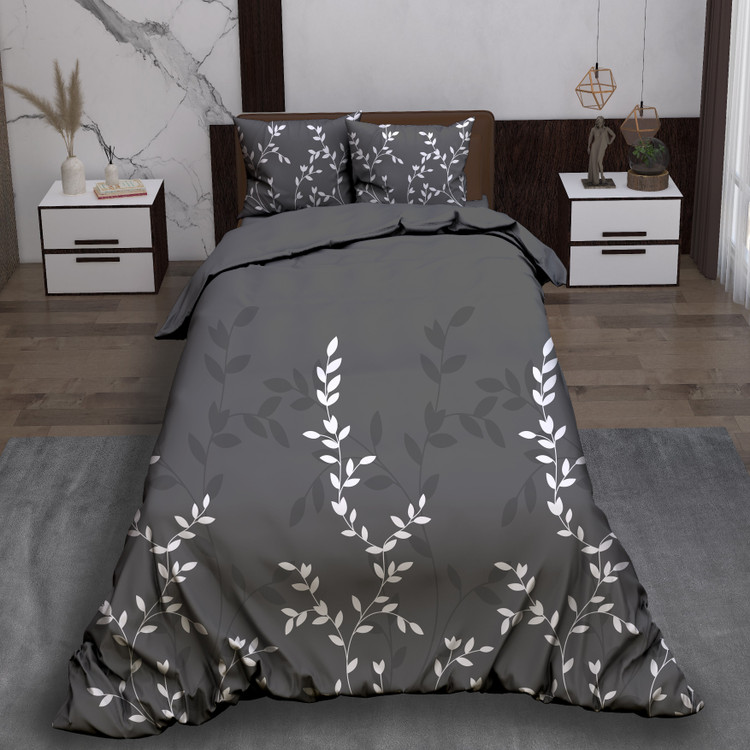 ست رو تختی تک نفره سه بعدی برگ توسی