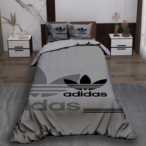 ست رو تختی تک نفره سه بعدی آدیداس توسی شیک