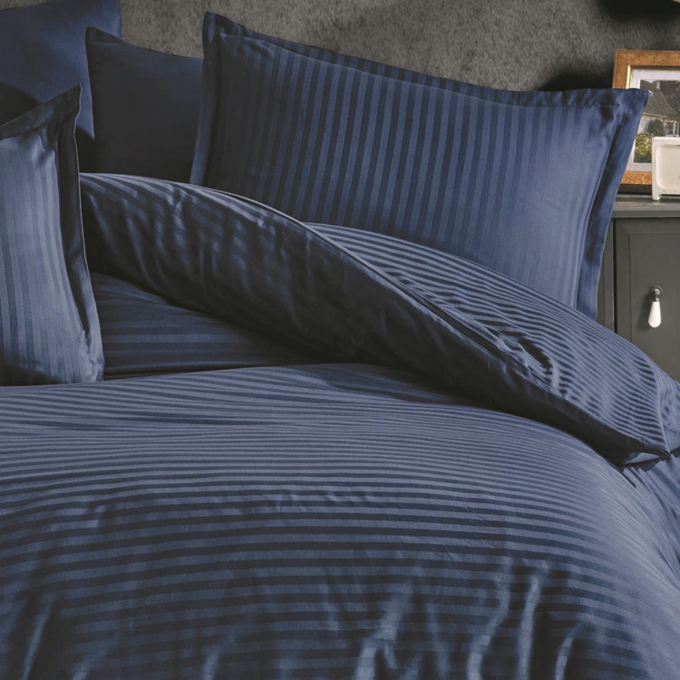 آبی تیره رو تختی هتلی دو نفره ترک قابل شستشو نوار دوزی کامل دوخت CNC سی ان سی در رنگ های متنوع