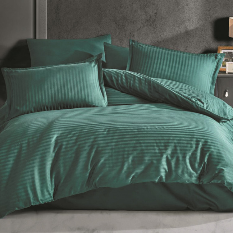 سبز رو تختی هتلی دو نفره ترک قابل شستشو نوار دوزی کامل دوخت CNC سی ان سی در رنگ های متنوع