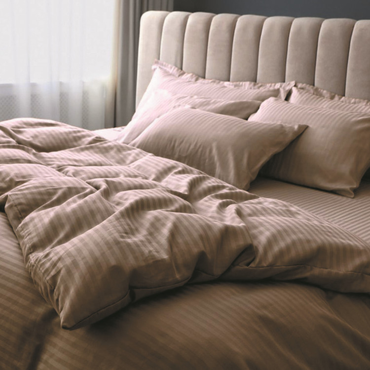 کرم رو تختی هتلی دو نفره ترک قابل شستشو نوار دوزی کامل دوخت CNC سی ان سی در رنگ های متنوع