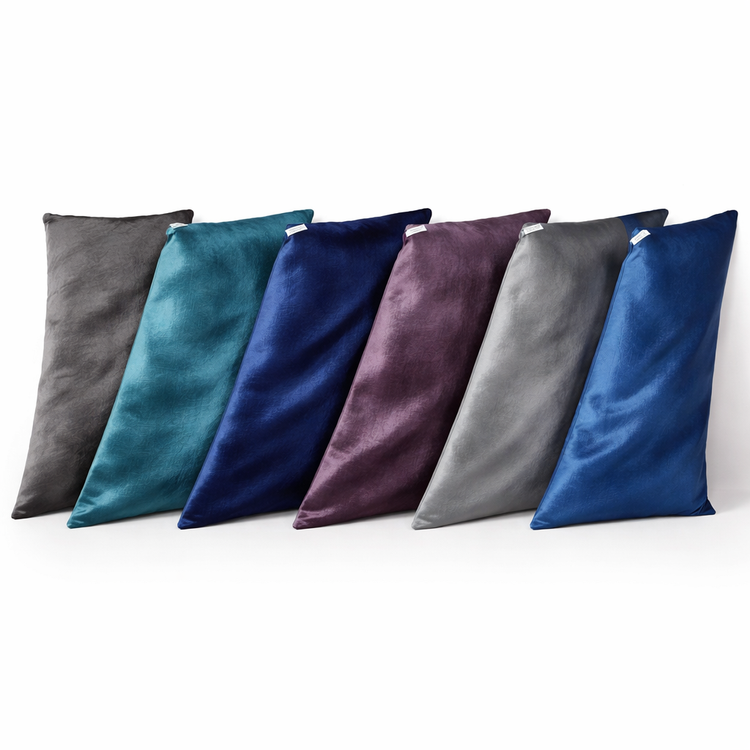 رو بالشی مخمل در رنگ های مختلف قابل شستشو اندازه 65*45 سانتیمتر