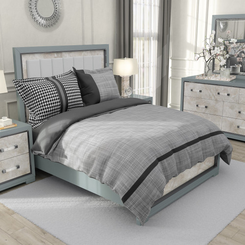 ست رو تختی تک نفره سه بعدی مدرن توسی رنگ