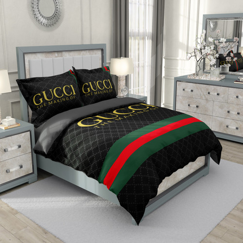 ست رو تختی دو نفره سه بعدی گوچی Gucci