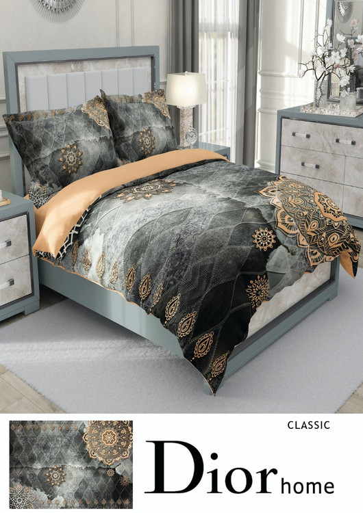 ست رو تختی دو نفره سه بعدی بته جقه